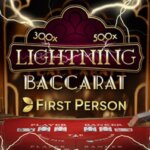 【テーブルゲーム】ライトニングバカラ First Person の遊び方